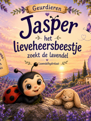Jasper het lieveheersbeestje zoekt de lavendel